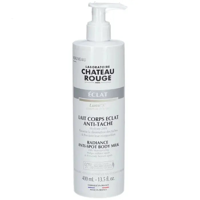 Château Rouge Lait de Beauté Hydratant et Éclaircissant, 400ml - Lariboisière Shop