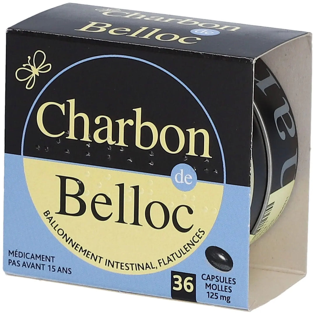 Charbon de Belloc 36 caps Lariboisière Shop
