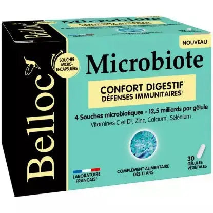 Charbon de Belloc Microbiote gélule 30 Lariboisière Shop
