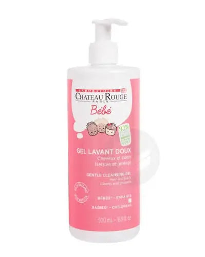 Château Rouge Bébé Gel Moussant 2 en 1 Cheveux et Corps 500 ml Lariboisière Shop
