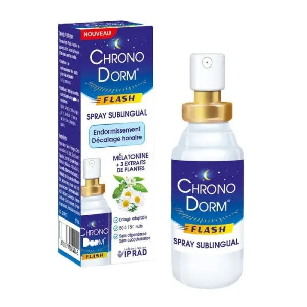 Chronodorm - Spray mélatonine -  Flash - 30ml Lariboisière Shop