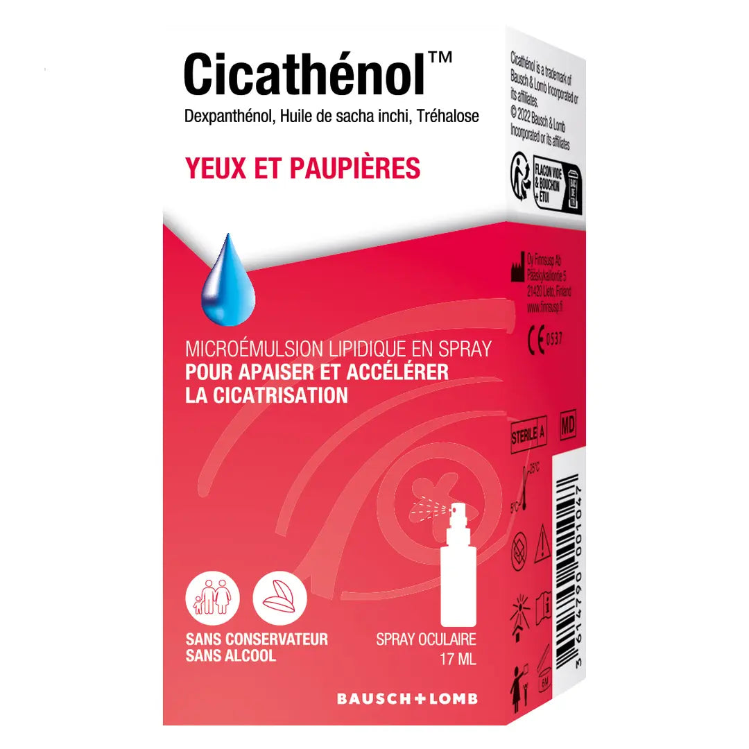 Cicathenol SPRAY OCULAIRE 17ML Lariboisière Shop