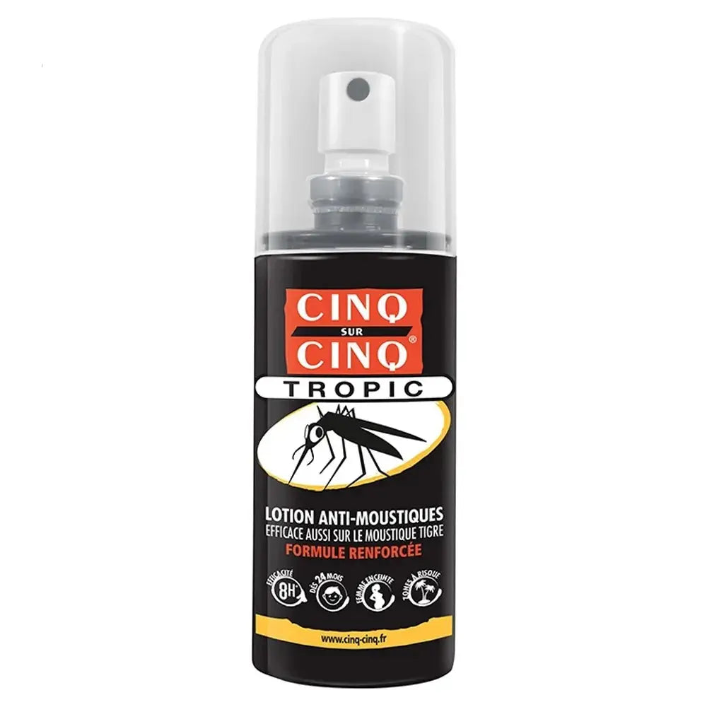 Cinq Sur Cinq - Tropic Lotion Anti-moustiques Des 24 Mois - 75ml Lariboisière Shop