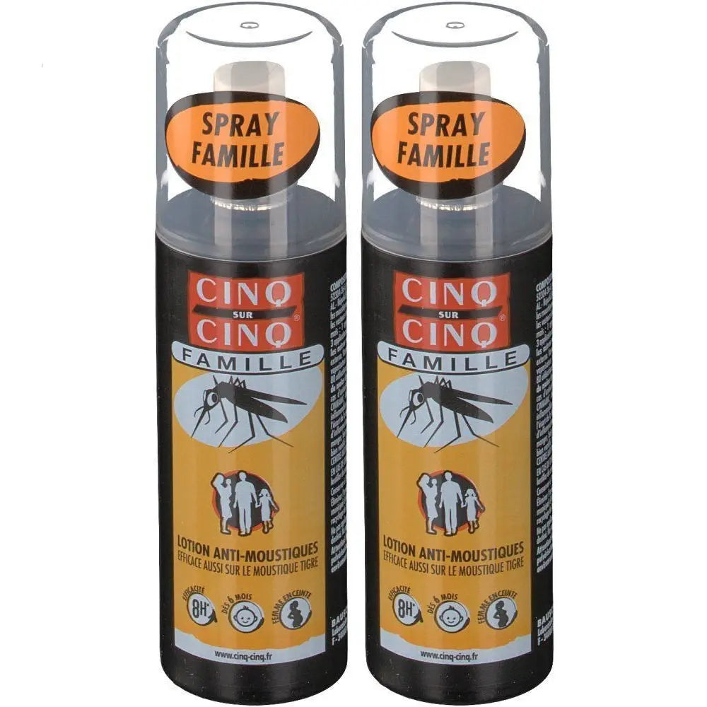 Cinq sur Cinq Famille SPRAY 2X100ML Lariboisière Shop
