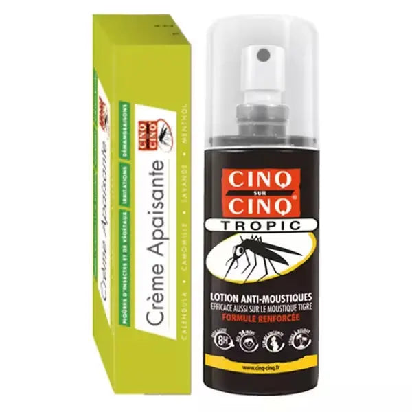 Cinq sur Cinq - Tropic 75ml & Crème Apaisante - 40g Lariboisière Shop
