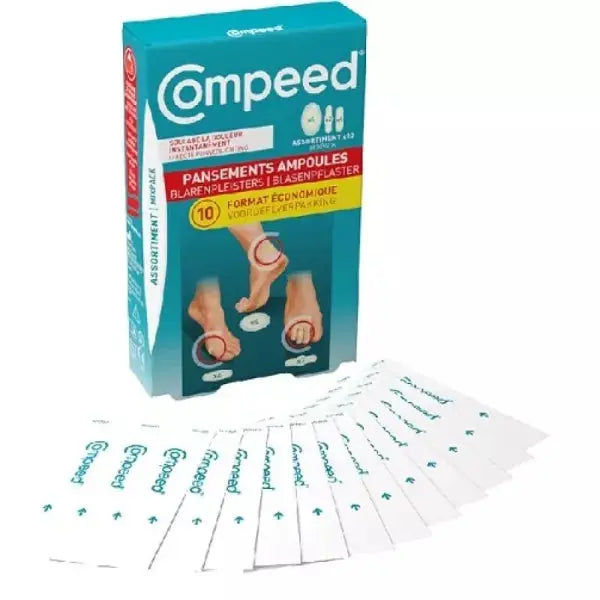 Compeed - Ampoules Assortiment - Boite de 10 Lariboisière Shop