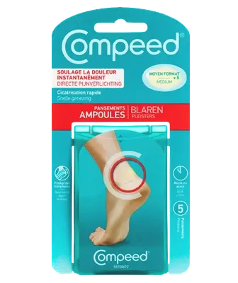 Compeed - Pansement Ampoule Moyen Format - 5 unités Lariboisière Shop