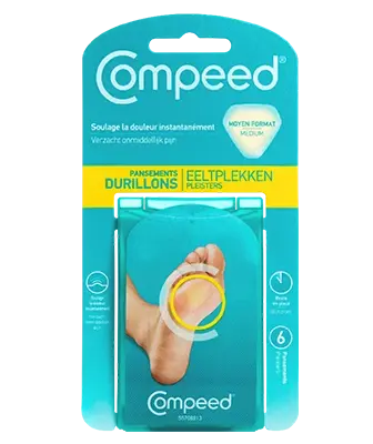 Compeed - Pansement Durillon Moyen Format - 6 unités Lariboisière Shop