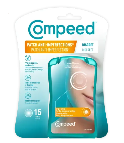Compeed - Patch Anti-imperfections Discret - 15 unités Lariboisière Shop