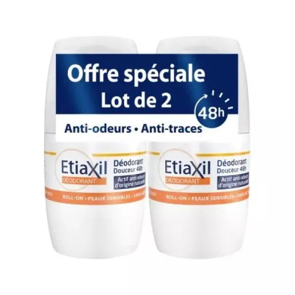 Cooper - Etiaxil Déo Doux 48H Roll-On - 50ml X2 Lariboisière Shop