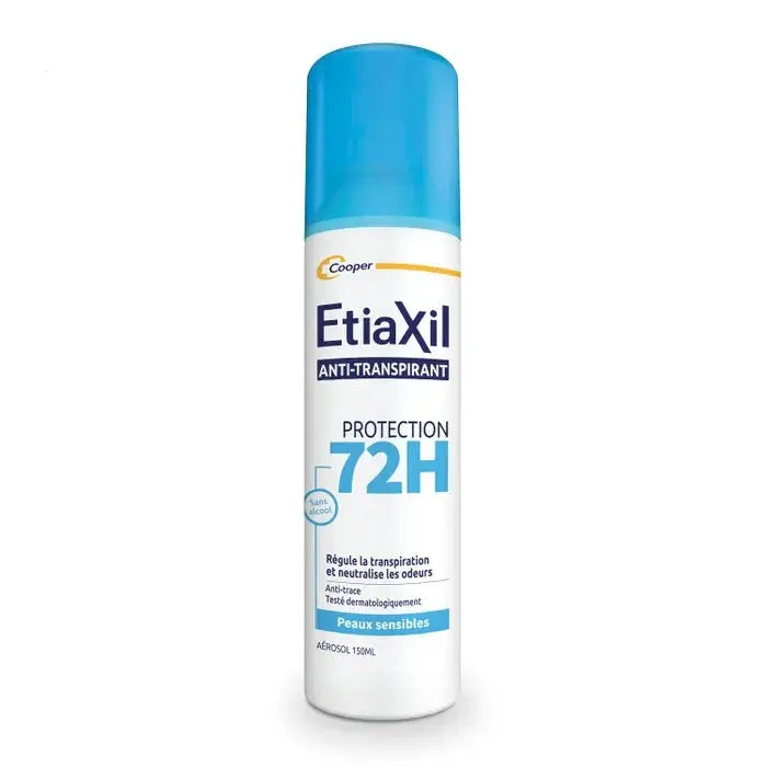 Cooper - Etiaxil Déodorant Anti-Transpirant Protection 72h - Peaux Sensibles - 150ml Lariboisière Shop