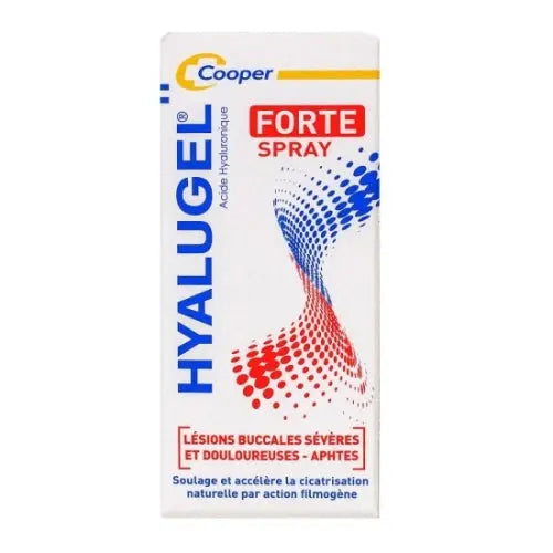 Cooper - Hyalugel Forte spray lésions buccales - 20ml Lariboisière Shop