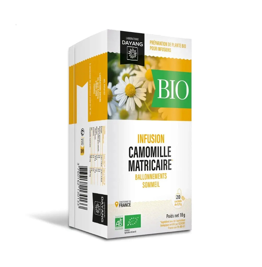DAYANG Camomille Matricaire Bio – 20 sachets Lariboisière Shop