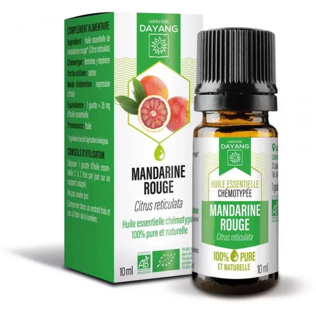 DAYANG Huile Essentielle Mandarine Rouge Bio – 10 ml Lariboisière Shop