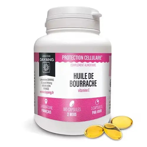 DAYANG Huile de Bourrache 500 mg – 180 capsules Lariboisière Shop
