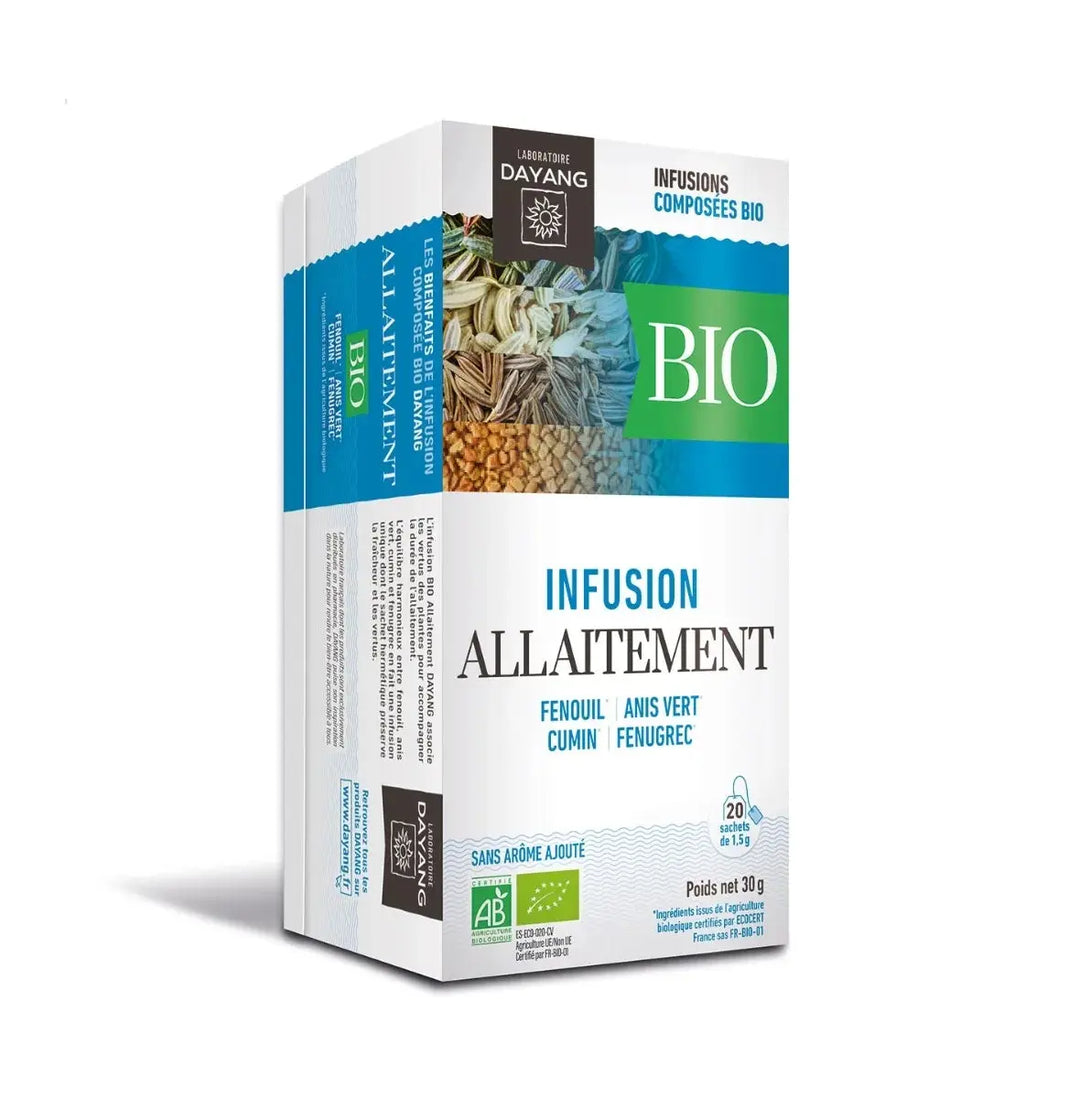 DAYANG Infusion Allaitement Bio – 20 sachets Lariboisière Shop