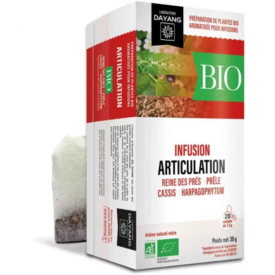 DAYANG Infusion Articulation Bio – 20 sachets Lariboisière Shop