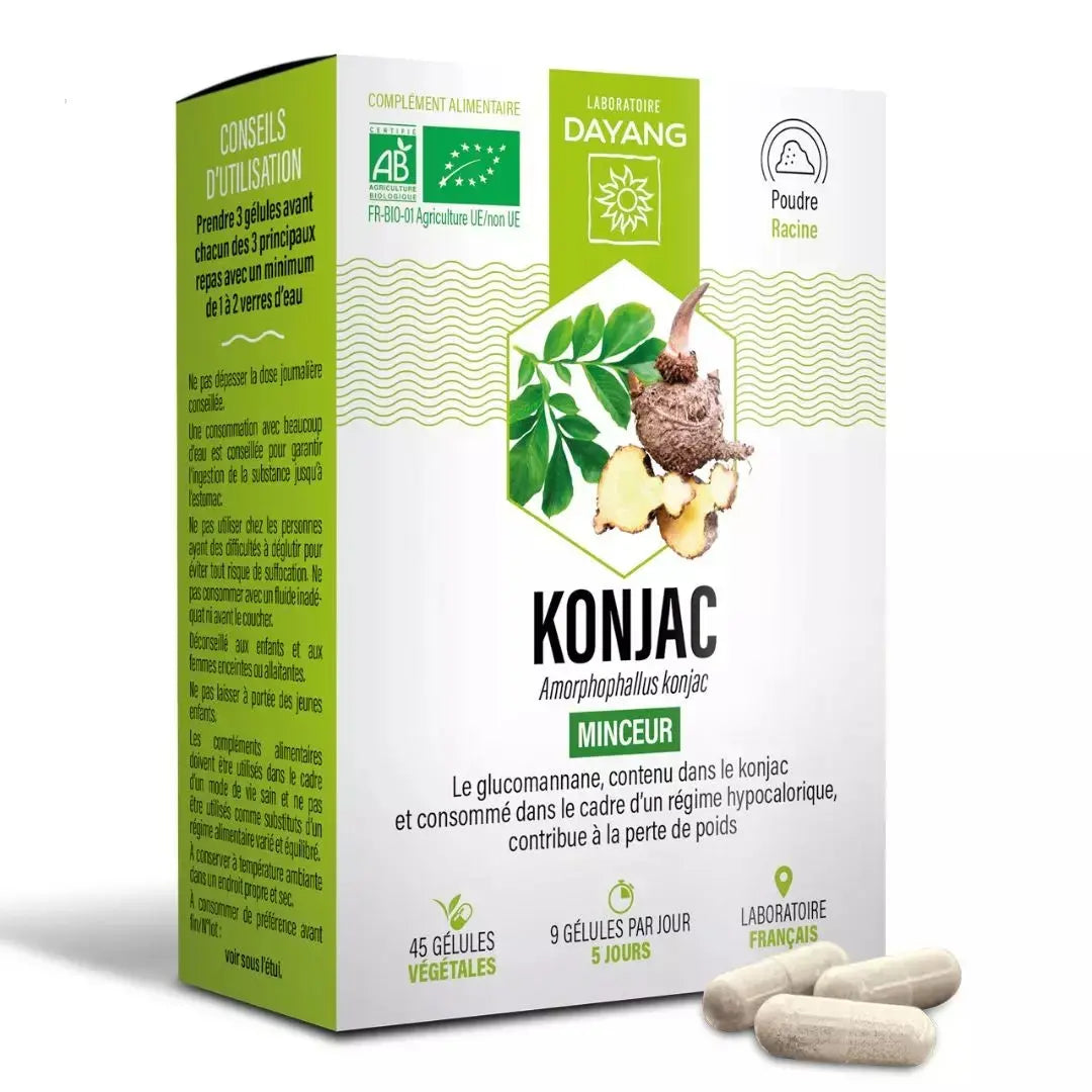 DAYANG Konjac Bio – 45 gélules Lariboisière Shop