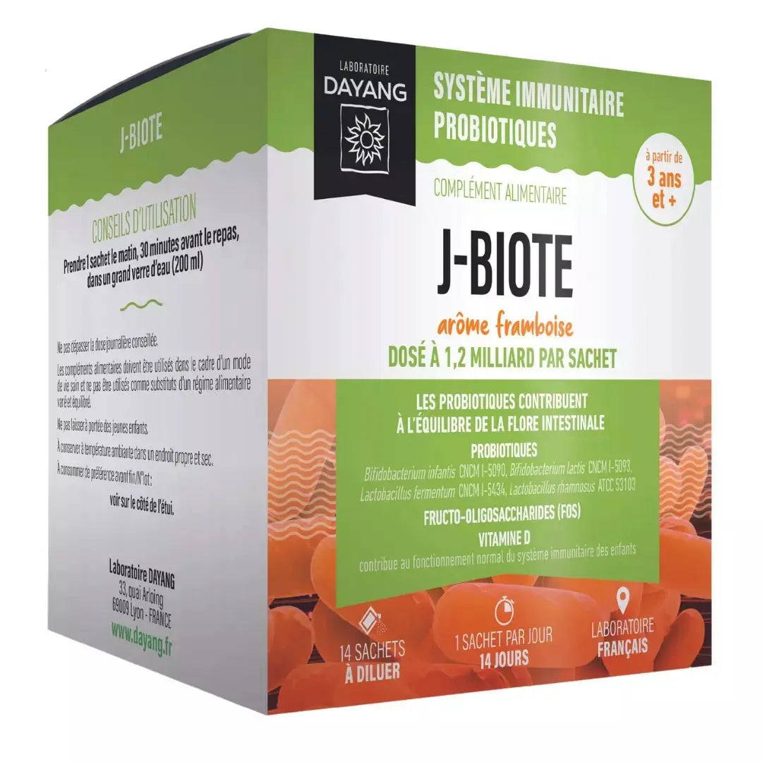 DAYANG Microbiote J-Biote – 14 sachets Lariboisière Shop
