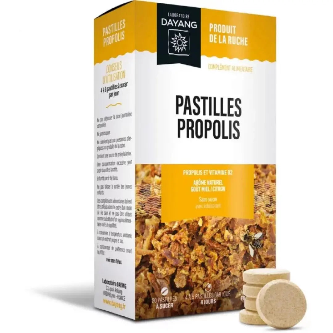 DAYANG Propolis – 20 pastilles à sucer Lariboisière Shop