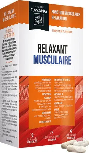 DAYANG Relaxant Musculaire – 30 gélules Lariboisière Shop