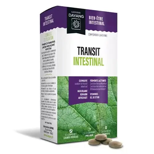 DAYANG Santé & Bien-Être Transit Intestinal – 30 comprimés Lariboisière Shop