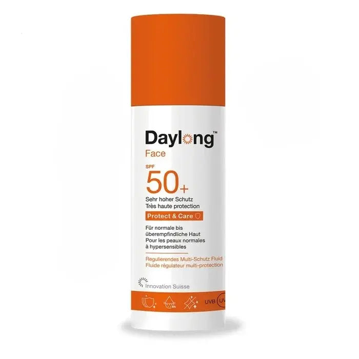 Daylong PROTECT - Fluide Solaire Régulateur Multi-Protection SPF50+ - Visage - Peaux Normales à Hypersensibles - 50ml Lariboisière Shop
