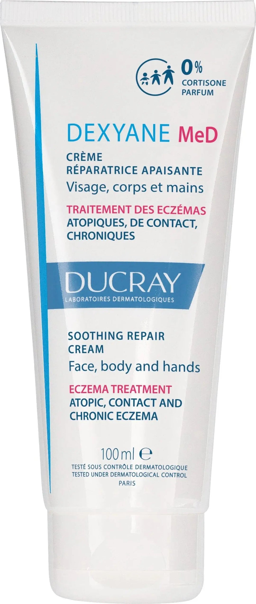 Ducray Dexyane MeD Crème Réparatrice Apaisante 100ml Lariboisière Shop