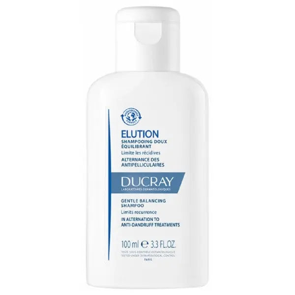 Ducray Elution Shampooing Doux Équilibrant 100 ml Lariboisière Shop