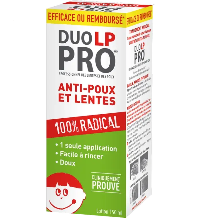 Duo lp-pro - Lotion Radicale Lentes Et Poux - 150ml Lariboisière Shop