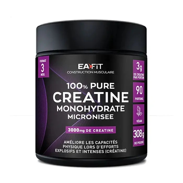 EAFIT 100% PURE CREATINE MONOHYDRATE Lariboisière Shop