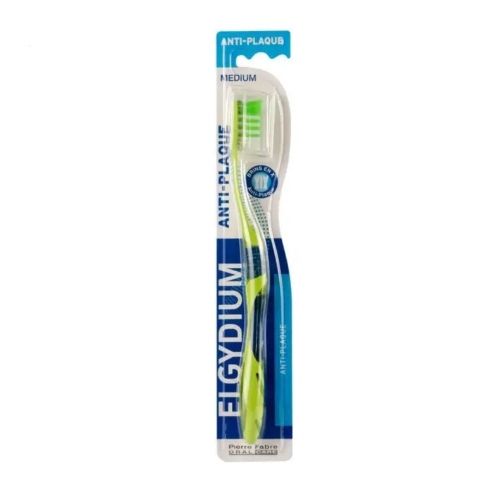 ELGYDIUM Anti-Plaque Brosse à Dents Medium Lariboisière Shop
