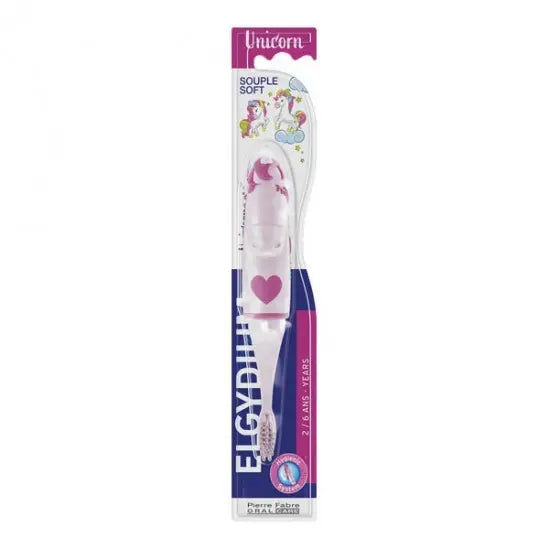 ELGYDIUM Brosse à Dents Kids Licorne 2-6 ans Lariboisière Shop