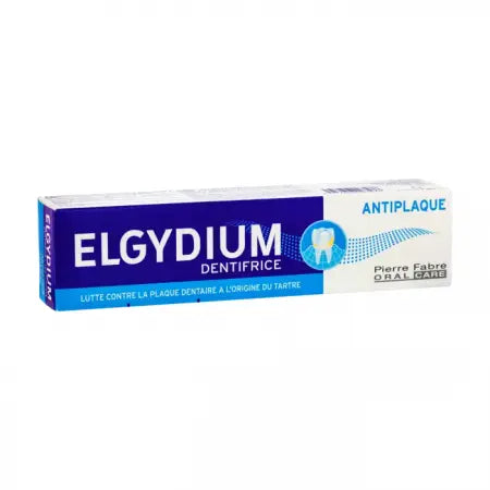 ELGYDIUM Dentifrice Anti-Plaque 75 ml Lariboisière Shop