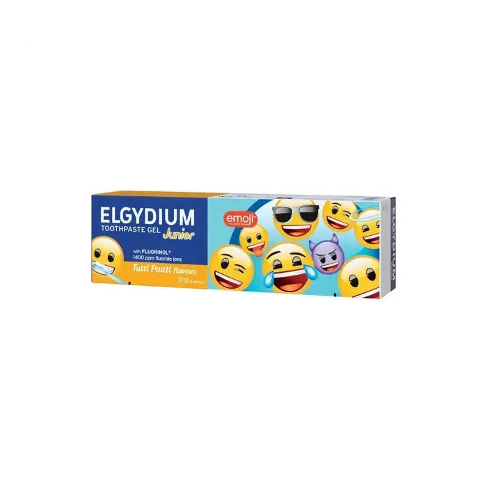 ELGYDIUM Junior EMOJI Dentifrice Tutti Frutti 7-12 ans 50 ml Lariboisière Shop