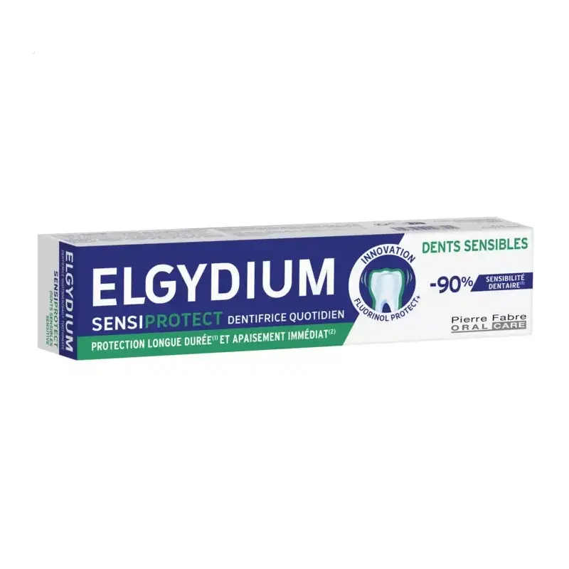 ELGYDIUM SensiProtect Dentifrice Dents Sensibles  75 ml Lariboisière Shop