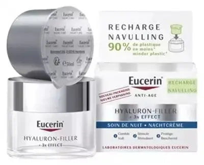 EUCERIN - HYALURON +3x EFFECT - SOIN DE NUIT - Recharge Lariboisière Shop