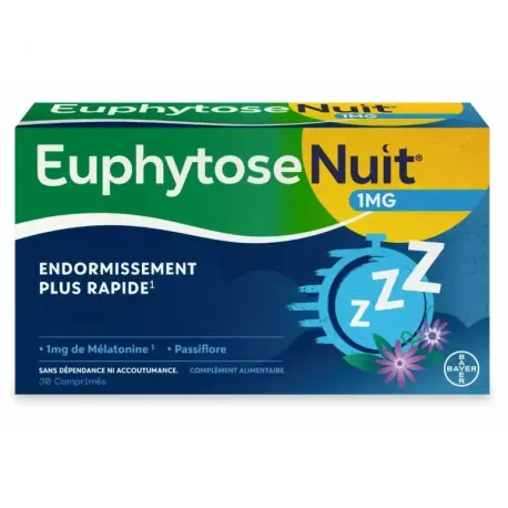 EUPHYTOSE - NUIT - 30 comprimés Lariboisière Shop