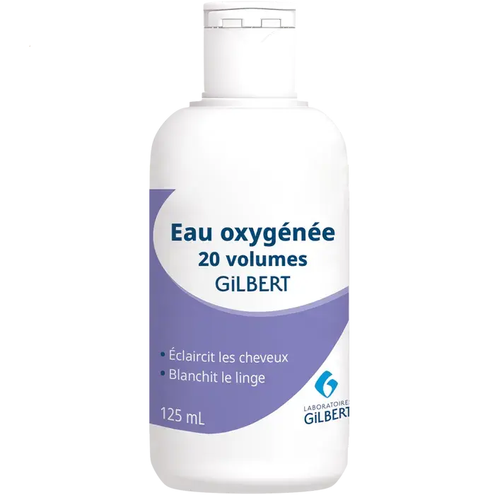 Eau Oxygénée 20 Volumes Gilbert 125 ml Lariboisière Shop