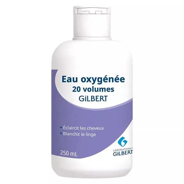 Eau Oxygénée 20 Volumes Gilbert 250 ml Lariboisière Shop
