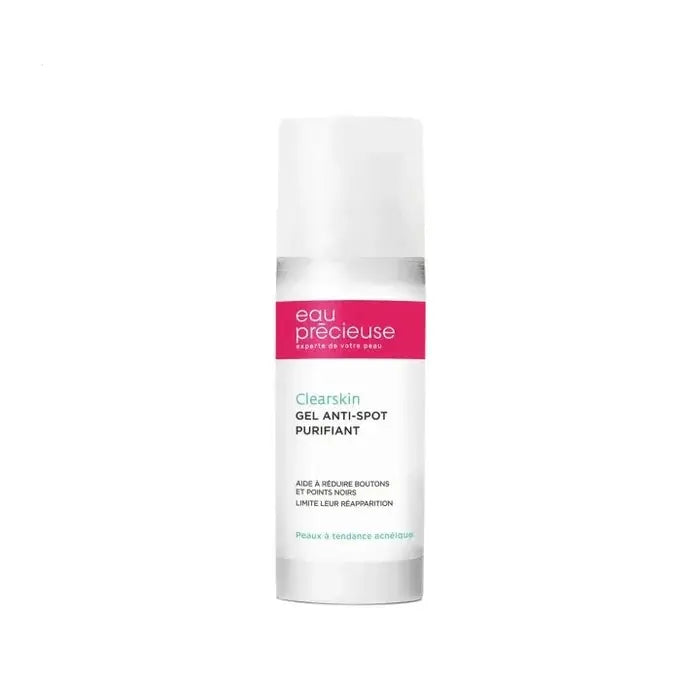 Eau precieuse - CLEARSKIN - Gel Anti-Spot Purifiant - Peaux à Tendance Acnéique - 50ml Lariboisière Shop