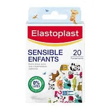 Elastoplast Sensitive Enfants pansement 20 Lariboisière Shop