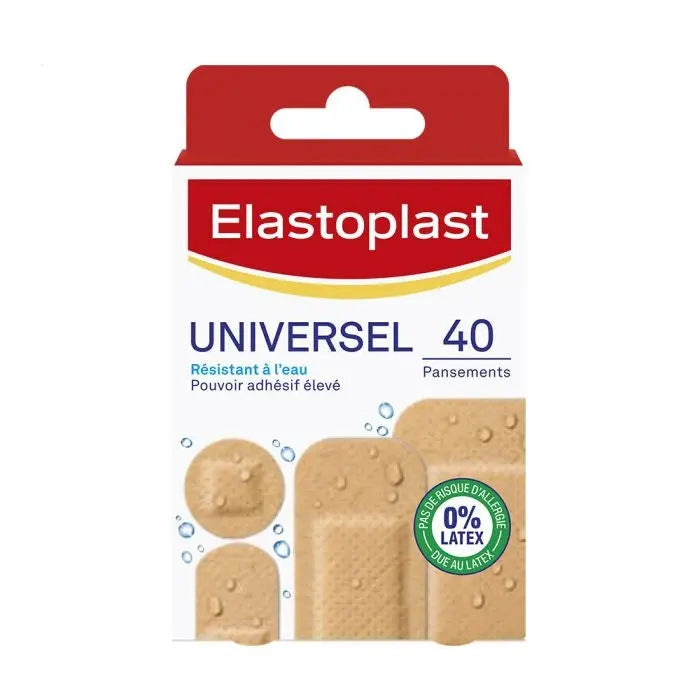 Elastoplast Universal 4 tailles (boîte de 40) Lariboisière Shop