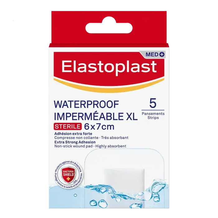 Elastoplast Waterproof XL pansements 5 Lariboisière Shop