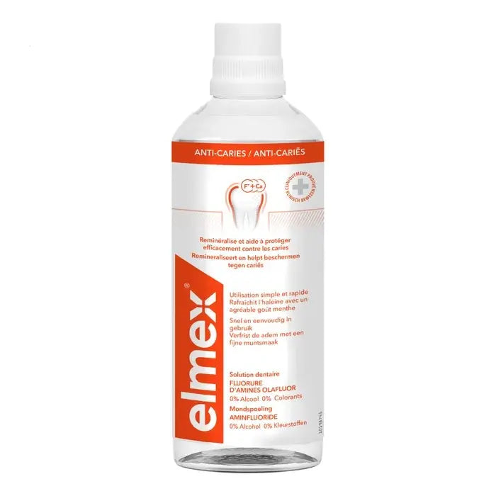Elmex - ANTI-CARIES - Bain de Bouche Sans Alcool - 400ml Lariboisière Shop