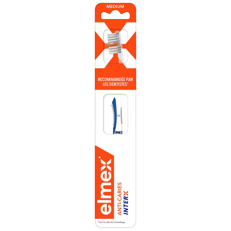 Elmex - Brosse à dents - Anti-Caries InterX Lariboisière Shop