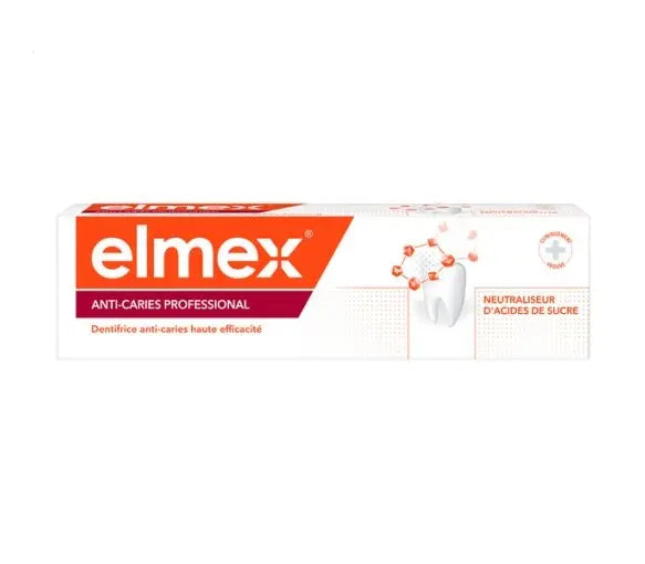 Elmex Dentifrice Anti-Caries 125ml x2 Lariboisière Shop