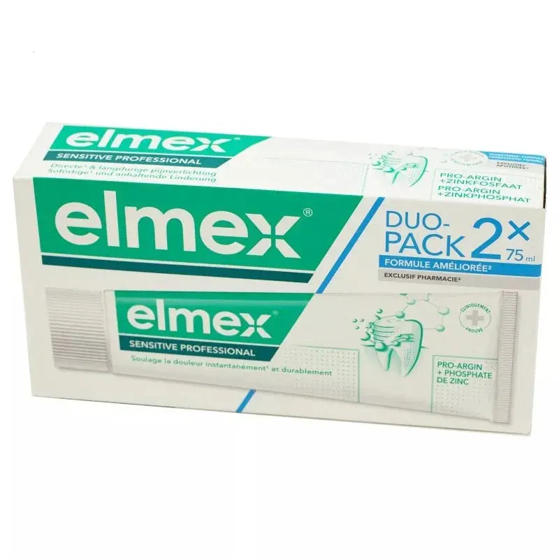 Elmex Sensitive Professional 2 x 75 ml Lariboisière Shop