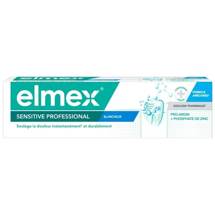 Elmex Sensitive Professional Blancheur 75ml Lariboisière Shop