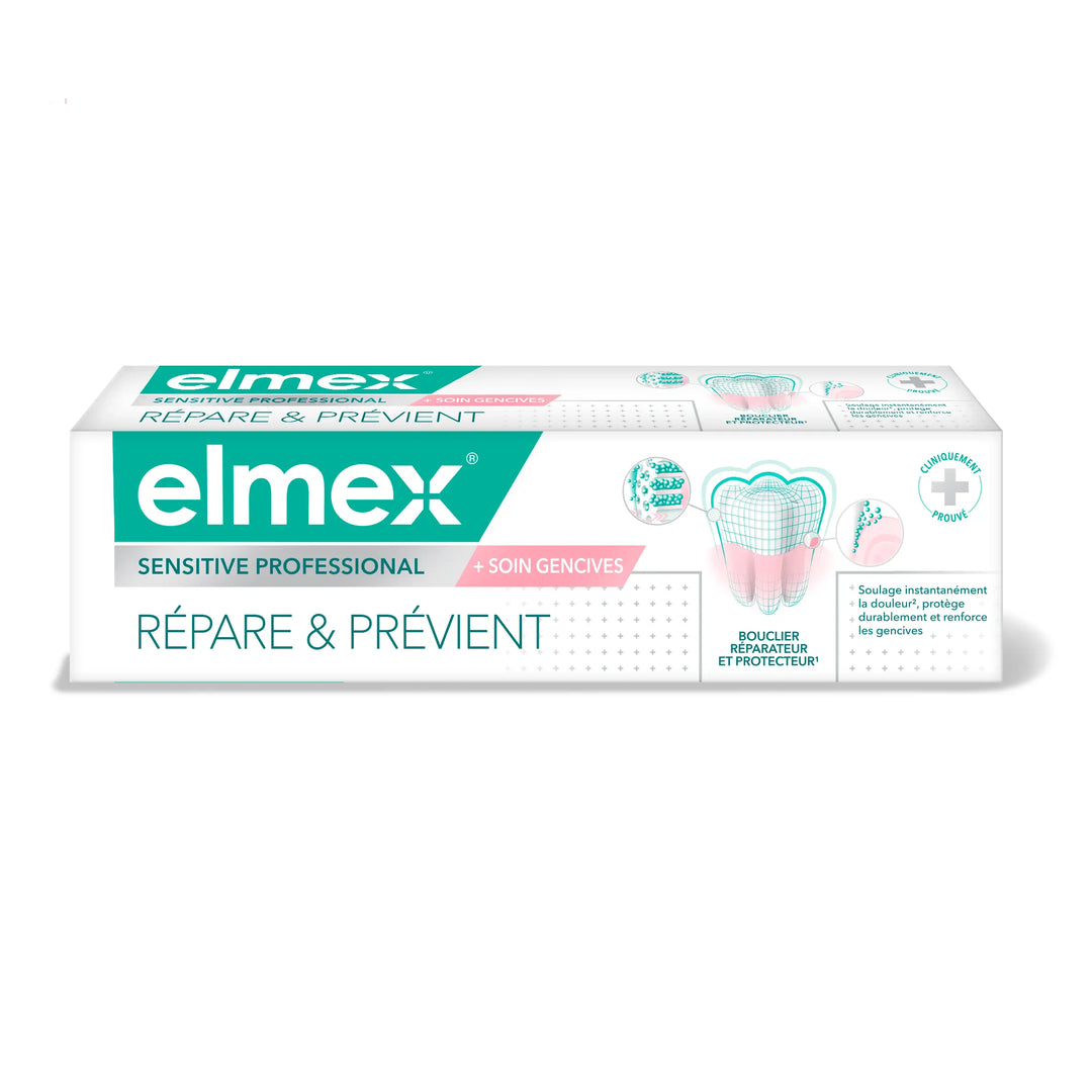 Elmex Sensitive Professional Soin Gencives 75 ml Lariboisière Shop